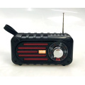 NNS S233S Rechargeable Radio Speaker With USB SD TF Mp3 Player With Solar With Light